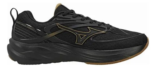 Tênis Masculino Space 6 Mizuno 1069-preto/preto Liso 44 Br