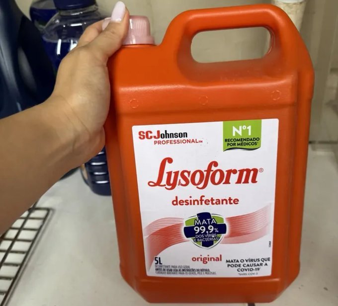 Desinfetante Líquido Lysoform Original 5L