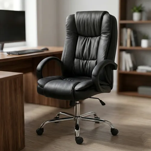Cadeira Presidente Escritório Ergonômica Confortável Diretor