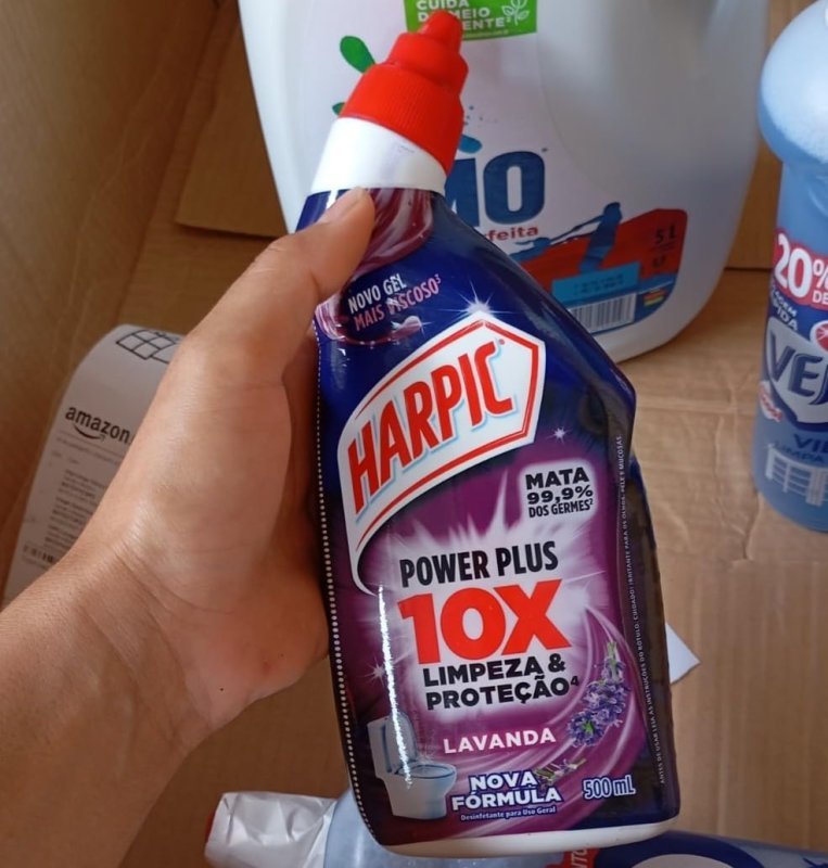 Harpic Desinfetante Líquido Power Plus Lavanda 500ml