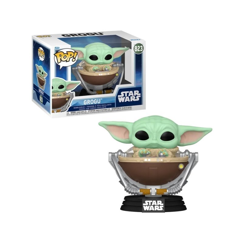 Funko POP! Grogu no Carrinho