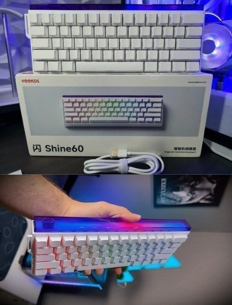 Teclado Magnético Shine60 He