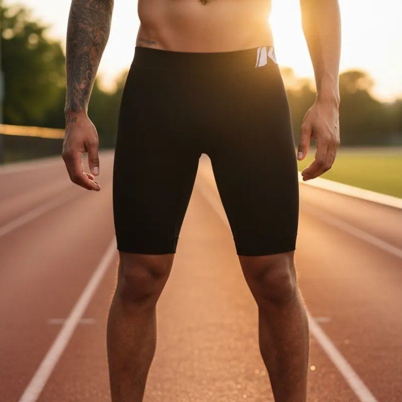 Kit 2 Shorts De Compressão P/ Corrida Masculino Térmica (P ao GG)