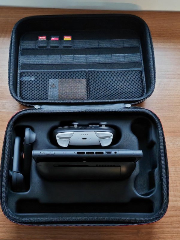 HEYSTOP Bolsa Switch 2 18 Jogos Preto - Estojo protetor rígido para viagens