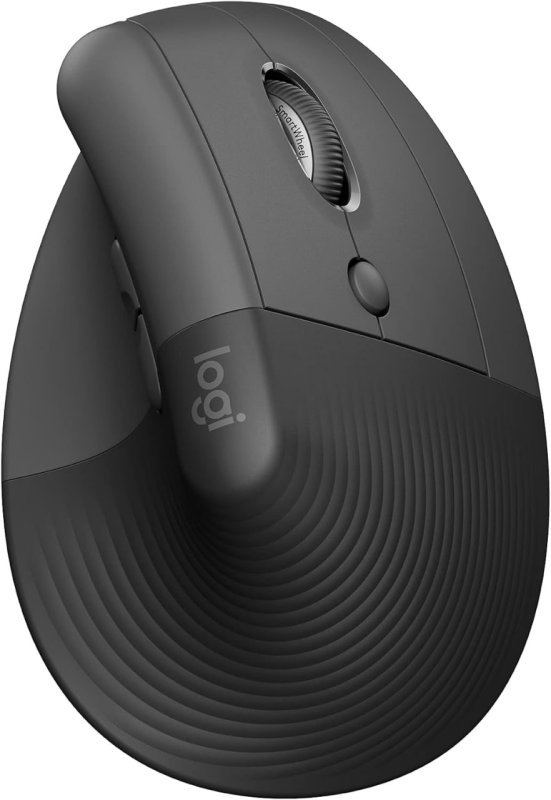 Mouse Sem Fio Logitech Lift Vertical com Design Ergonômico