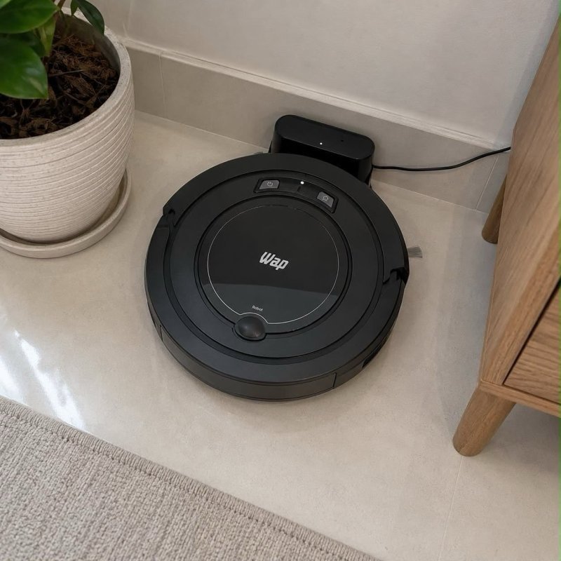 Robô Aspirador Robot W90 Varre Aspira e Passa Pano 30W Wap + Frete Grátis