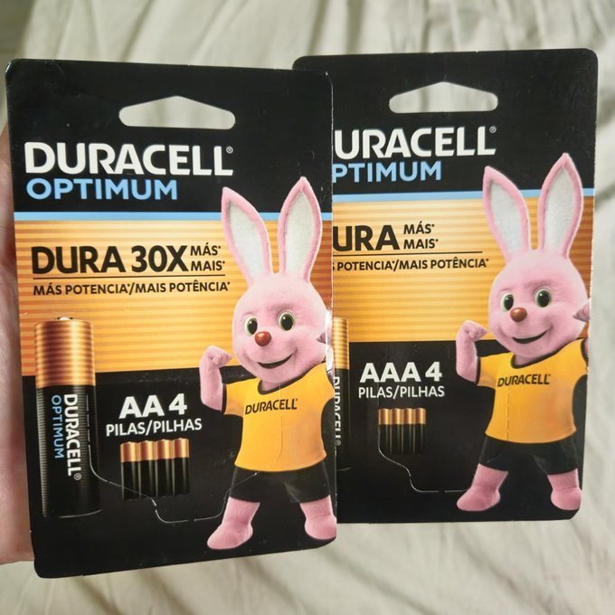 12 Un. Duracell Pilha Optimum
