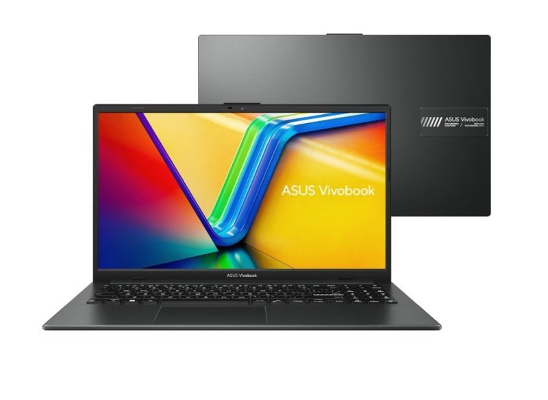 Notebook ASUS VivoBook Go 15, AMD RYZEN 5 7520U, 8GB, 512GB SSD, KeepOS, Tela 15,6" FHD, Preto