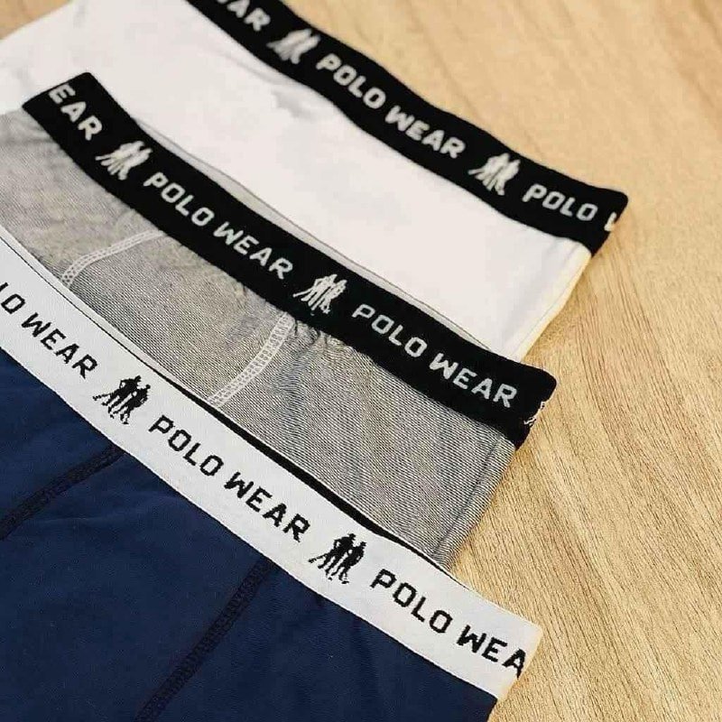 Kit 10 Cuecas Boxer Polo Wear algodão s/ Costura