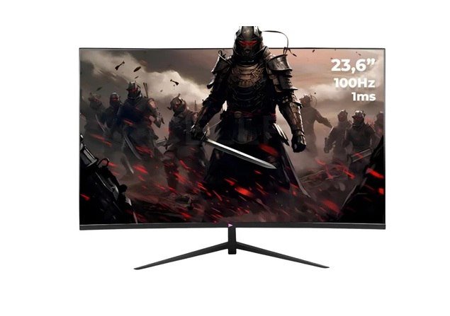 Monitor Gamer Grasep 23.6" Curvo 100Hz 1ms Full HD