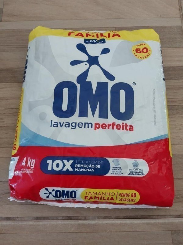 OMO Sabão Em Pó Lavagem Perfeita 4Kg