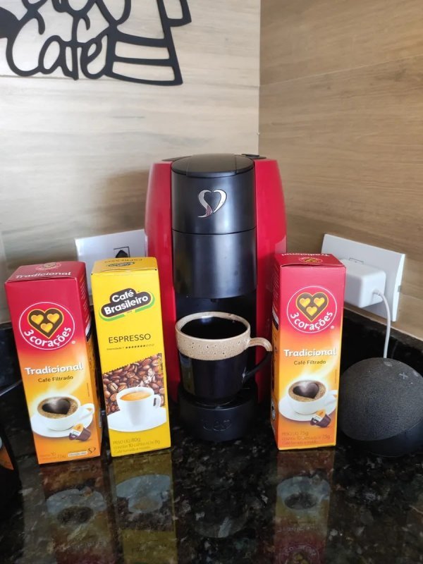 Cafeteira Espresso LOV - TRES 3 Corações - 220v