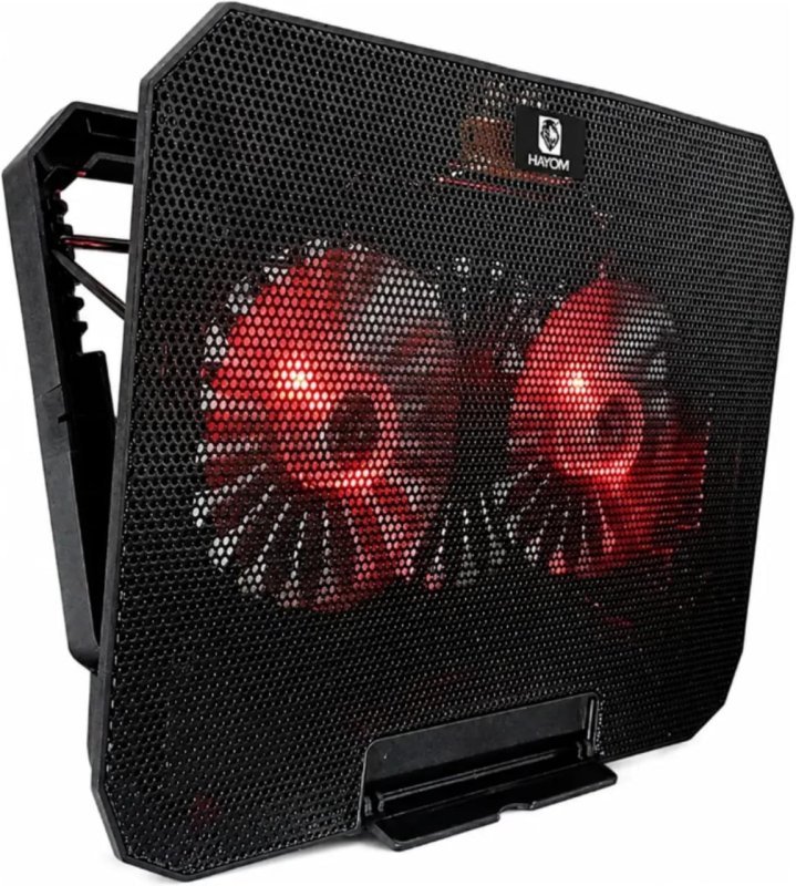 Base Refrigerada para Notebook com 2 ventiladores Cooler - USB Ergonômico