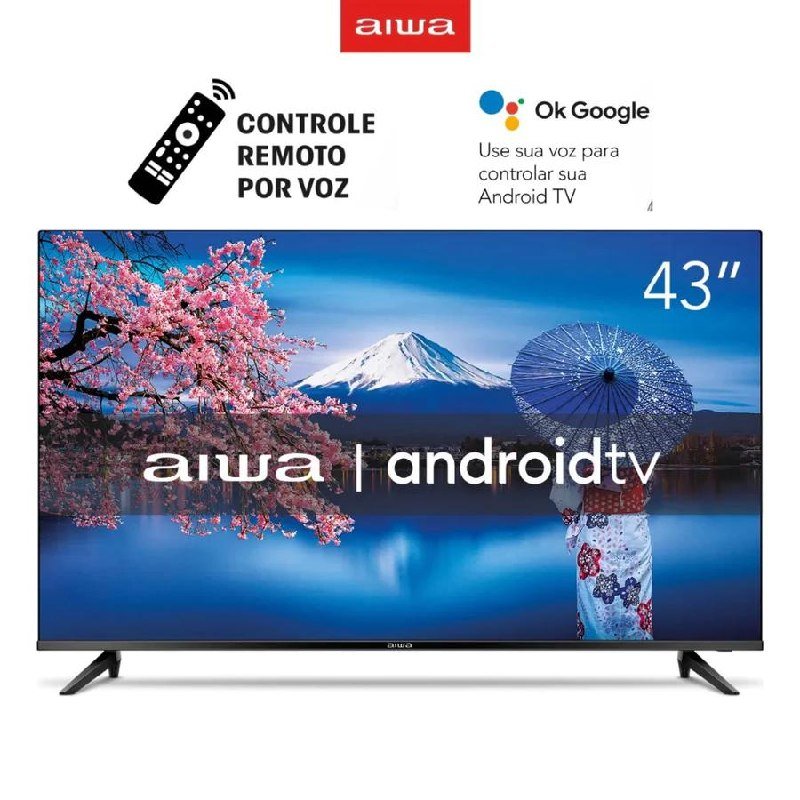 Smart TV Aiwa 43" Full HD Android TV