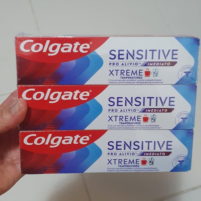 3 un. Colgate Sensitive Pro Xtreme 90g + Frete Grátis