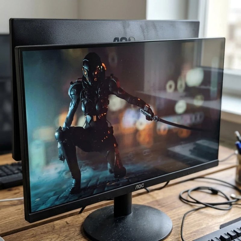 Monitor gamer AOC Série B30 21.5" Full HD Gaming 120Hz 1ms 22B30HM23