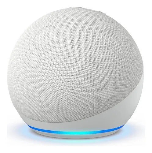 Echo Dot 5ª Geração Amazon, Com Alexa, Smart Speaker, Branc Branco