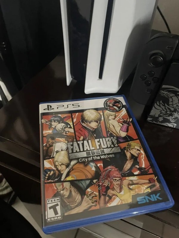 Fatal Fury City Of The Wolves Special Edition Ps5 Midia Fisica + Frete Grátis
