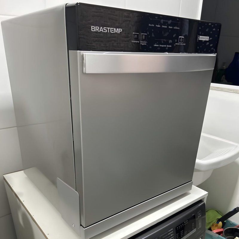 Lava-Louças Brastemp 8 Serviços Inox - BLF08BS 127v