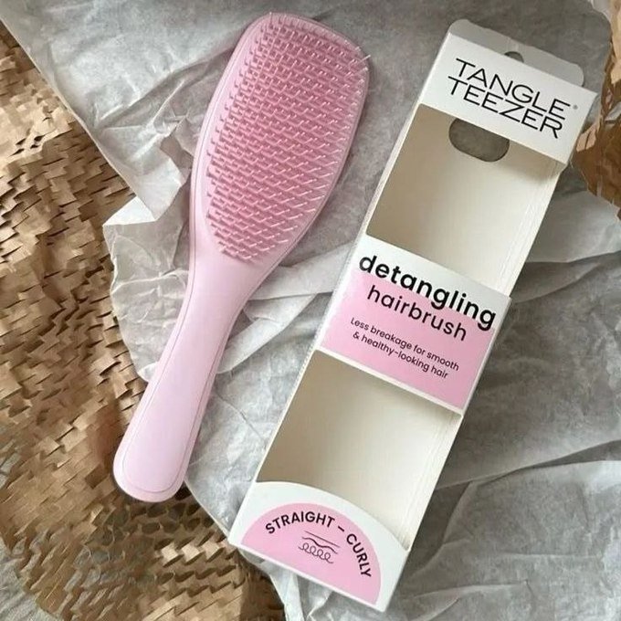 Tangle Teezer Escova de Cabelo The Wet Detangler Millenial Pink