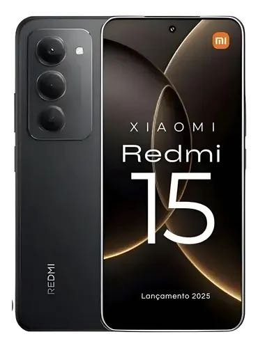 Redmi 15 4G 256GB 8GB RAM Dual SIM Preto