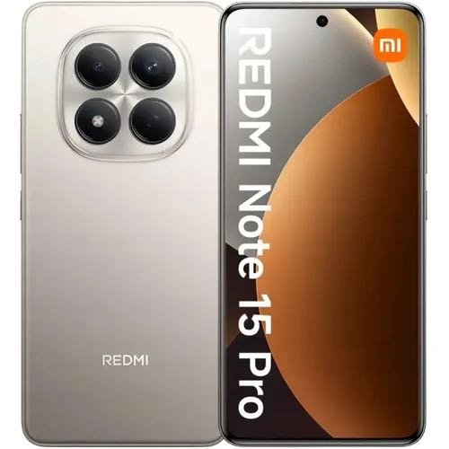 Xiaomi Redmi Note 15 Pro 8 GB 256 GB 4G 200 MP Cinza Titânio