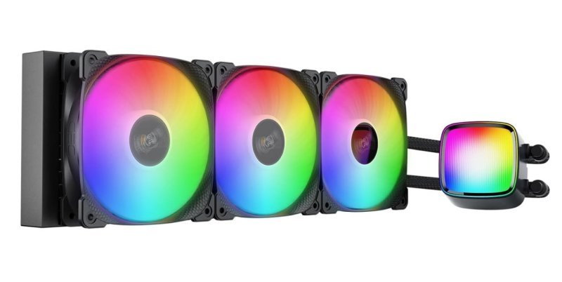 Water Cooler Geometric Future Eskimo Pro 36 Rgb Preto