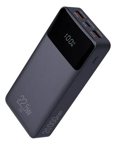 Power Bank Pro 20000mah ELG Pb200bk, Bateria Portátil Univer Preto
