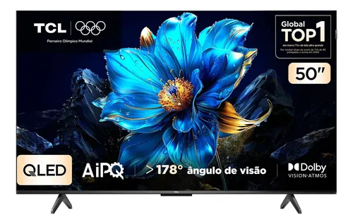 Smart TV TCL 50" 4K UHD QLED