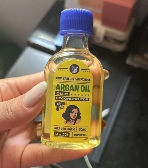 Óleo Argan Reparador 50ml - Lola Cosmetics