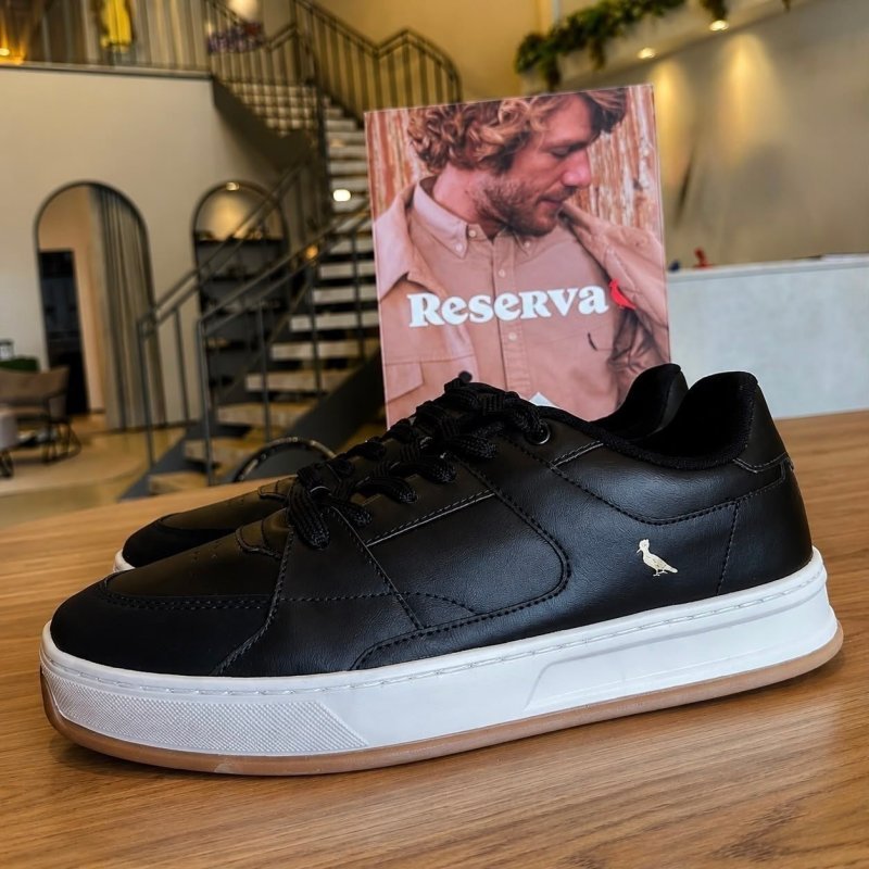 Tênis Reserva Roma Masculino Casual Cano Baixo Elegante