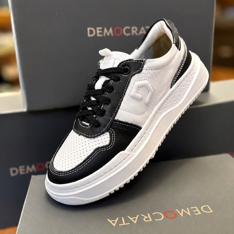 Tênis Democrata Denim Block + Frete Grátis