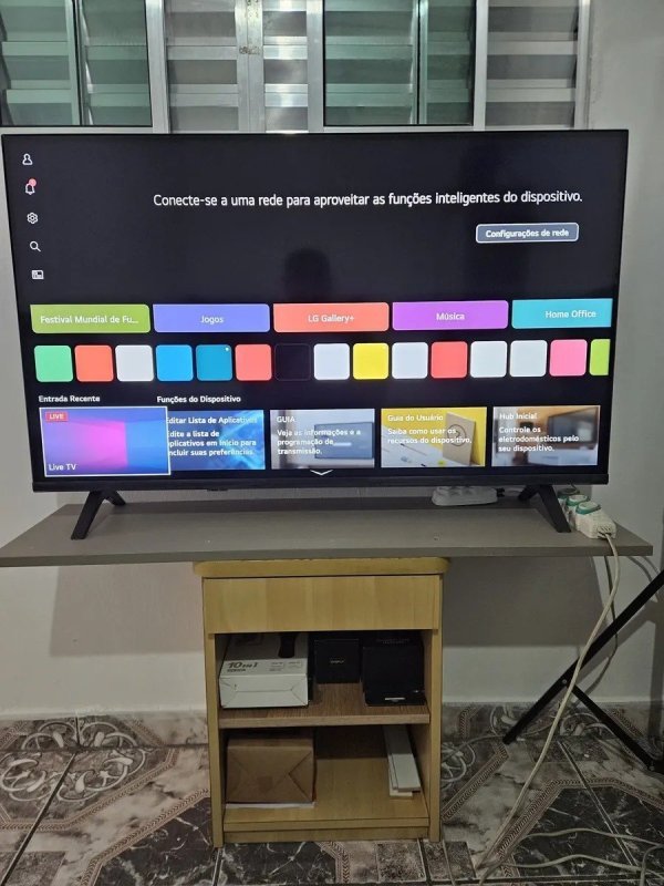 Smart TV 43" Nano UHD 4K LG 43NU850 (60Hz) + Frete Grátis