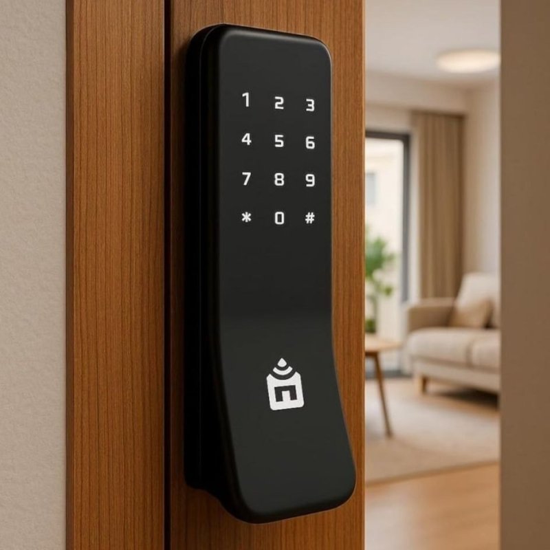Smart Fechadura Digital Wi-Fi de Sobrepor Positivo Casa Inteligente