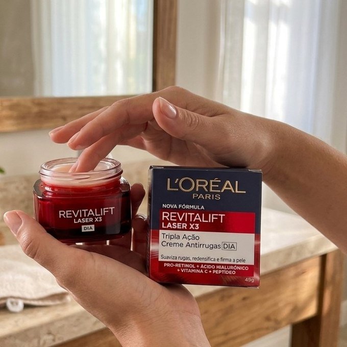 Creme Facial Anti-idade Revitalift Laser X3 L'Oréal Paris 50ml