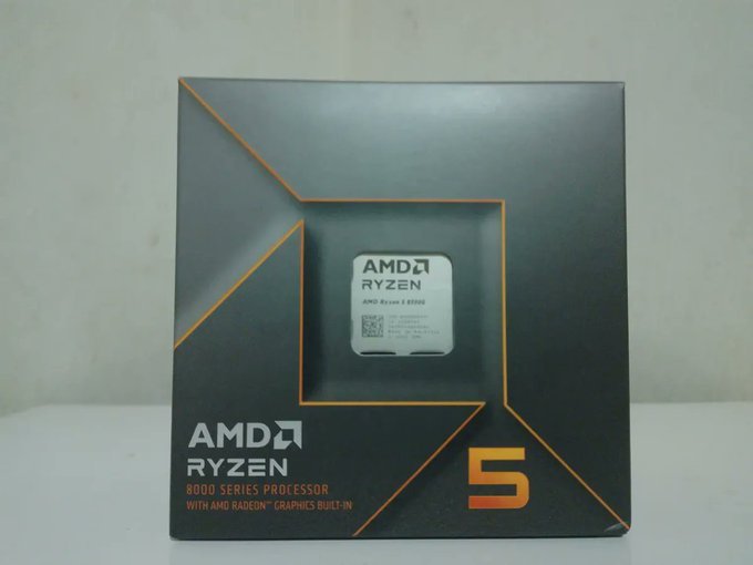 Processador AMD Ryzen 5 8500G, 3.5GHz (5.0GHz Turbo), 6-Cores 12-Threads, AM5