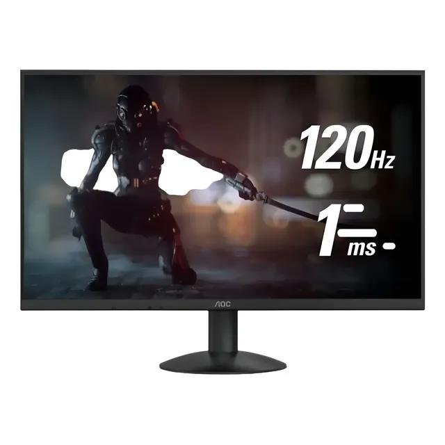 Monitor 27 Aoc Gamer 27b30h3/57, Full Hd, Ips, 120hz, 1ms Cor Preto