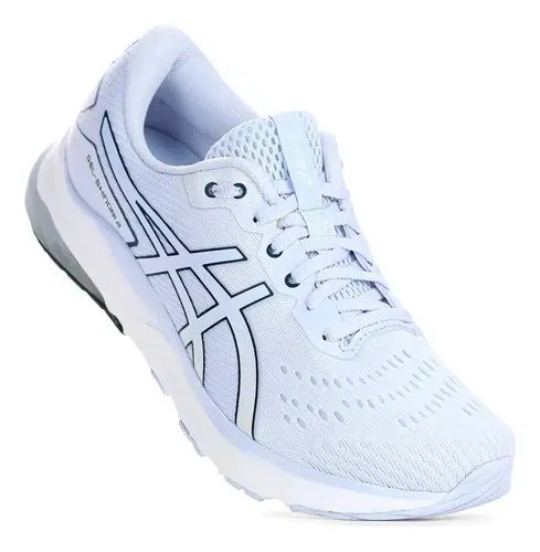 Tênis Asics Gel Shinobi 2 Feminino Corrida Original Nfe Branco Texturizado 38