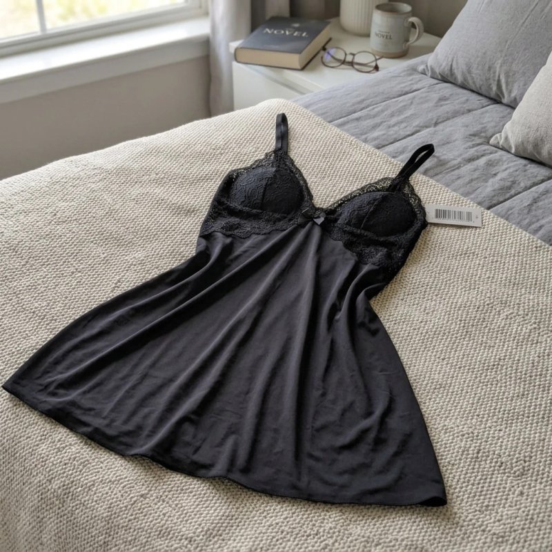 Camisola Sexy Rendada s/ Bojo