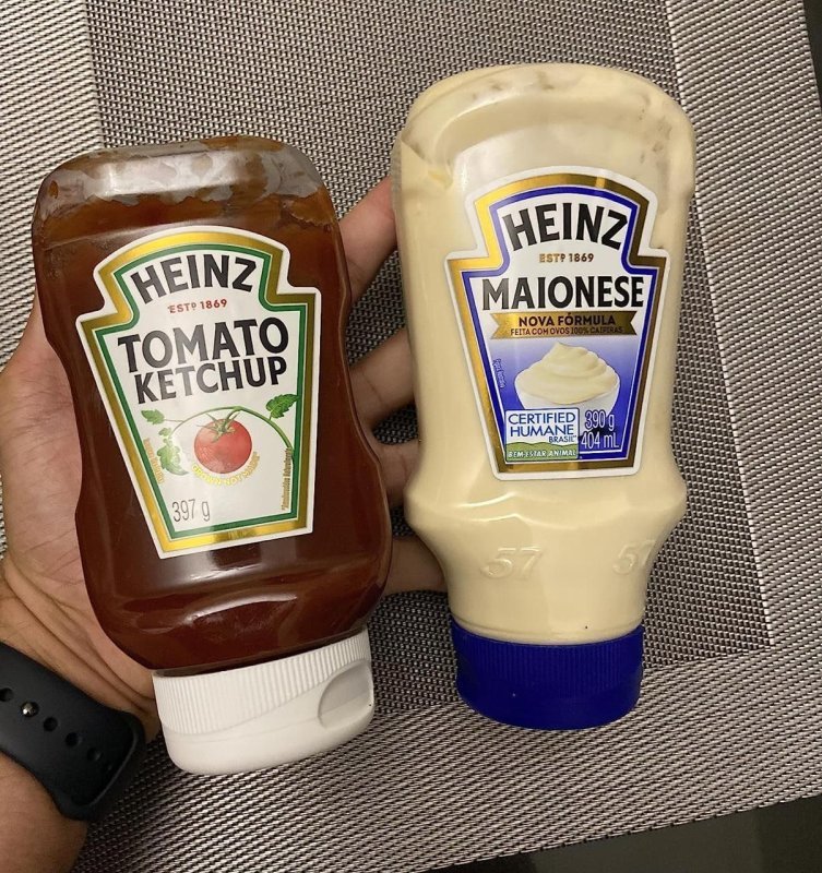 Heinz Pack Ketchup 397G + Maionese 390G