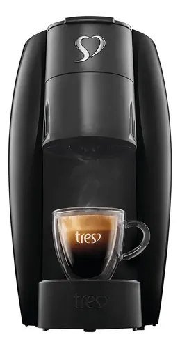 Cafeteira Tres Corações Lov Automática Preta-brilhante Cor Preto