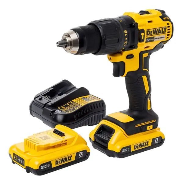 DeWalt DCD7781D2 - Furadeira e Parafusadeira 20V 13mm - 2 Baterias e Maleta