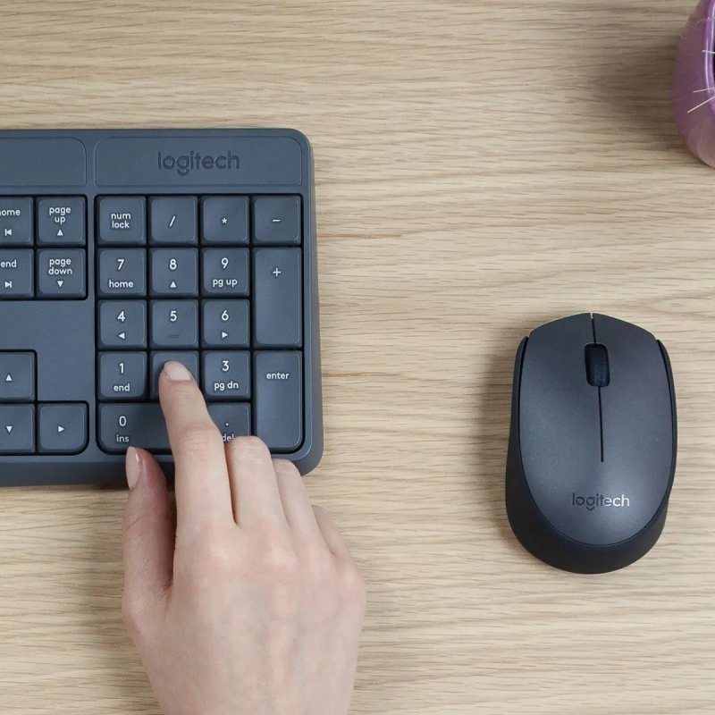 Kit Teclado e Mouse Logitech MK235