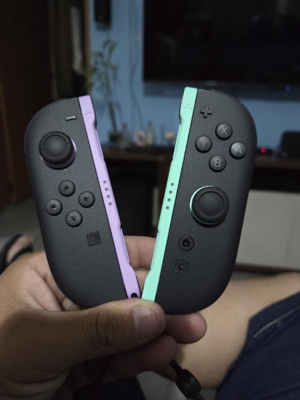 Controle Joy-Con 2 para Nintendo Switch 2 (Roxo Claro e Verde Claro) + Frete Grátis