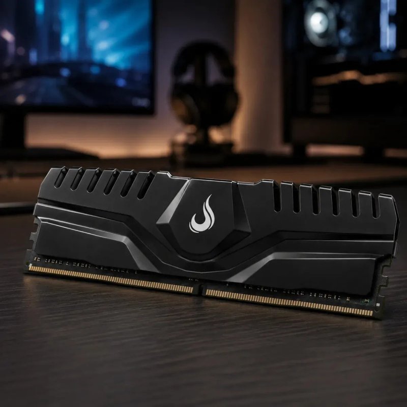 Memória RAM 8GB DDR4 Rise Mode 3200MHz Z Series Preto
