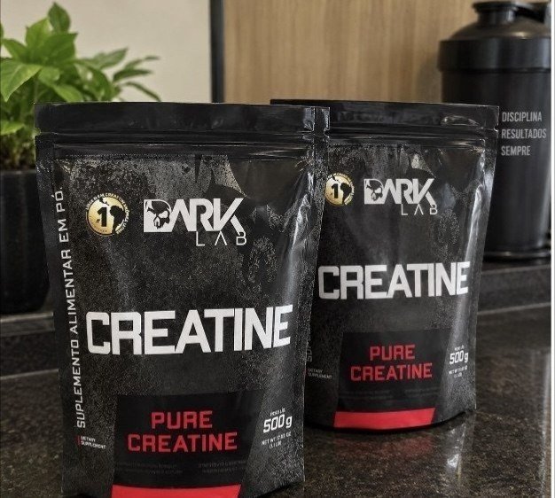 Creatina Monohidrata Pura 1kg (2 Unidades De 500g) Dark Lab