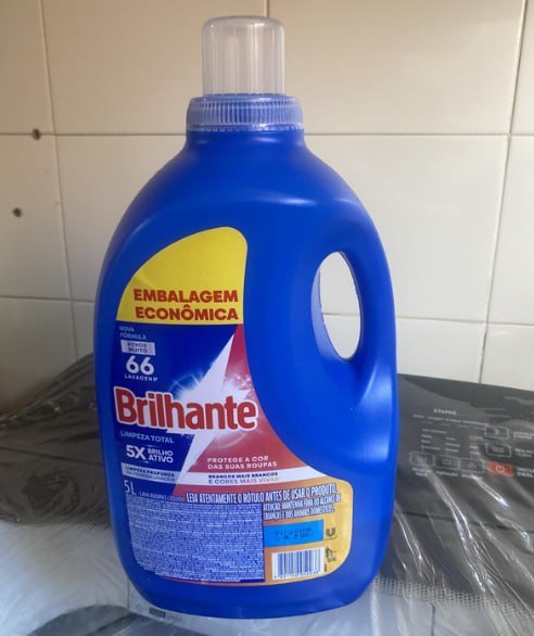 Sabão Líquido Brilhante Limpeza Total 5L