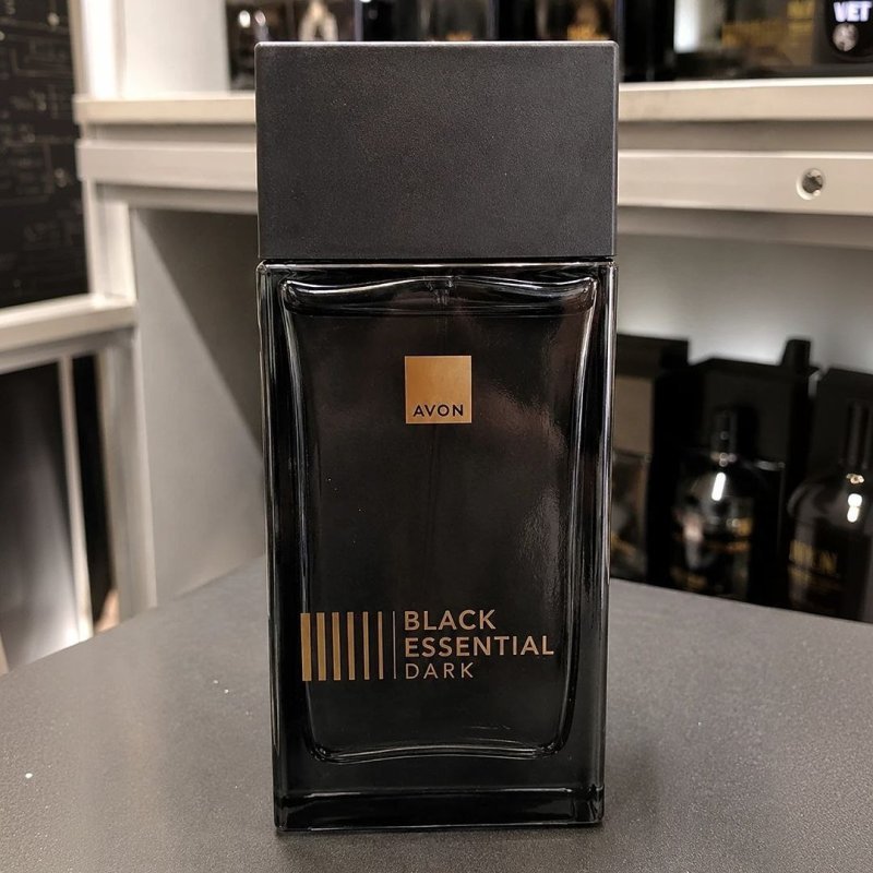 Deo Colônia Avon Black Essential Dark 100 Ml