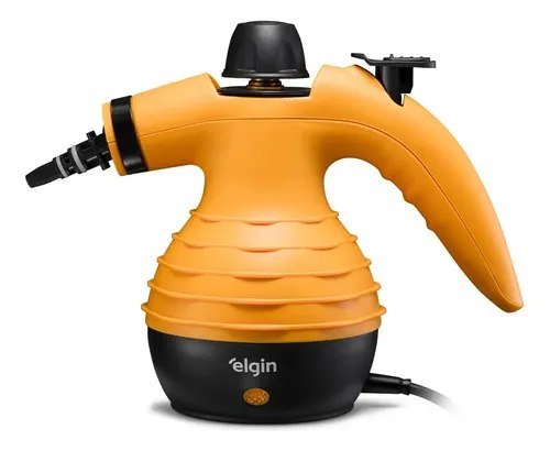 Higienizador A Vapor Vapora Clean Elgin 1.050w 350ml 220v Amarelo