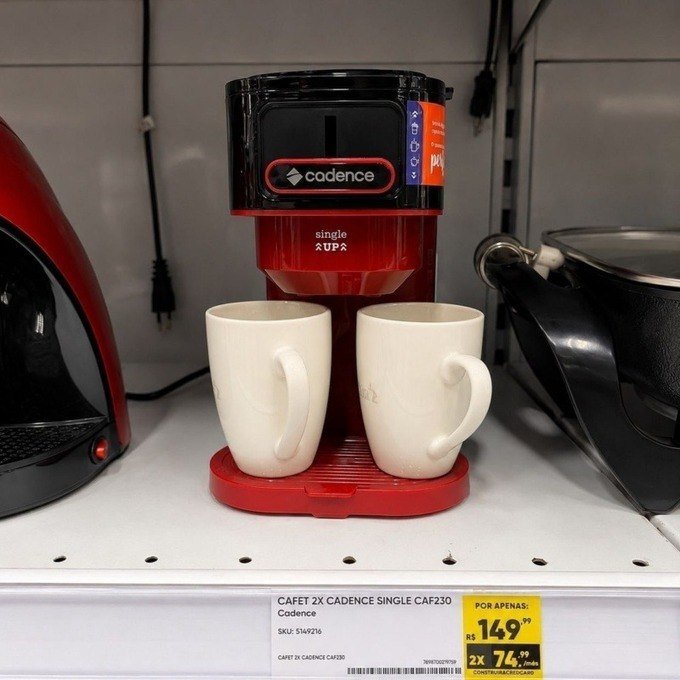 Cafeteira Elétrica Cadence Single Up 220V
